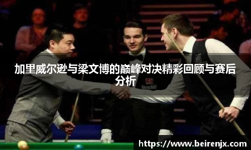 加里威尔逊与梁文博的巅峰对决精彩回顾与赛后分析